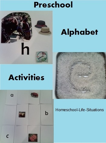 preschool alphabet activities