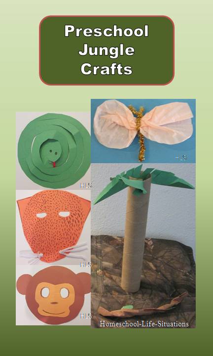 preschool jungle crafts