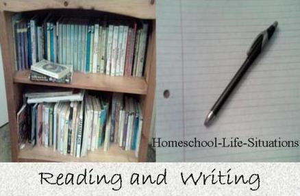 Reading and Writing are part of language arts